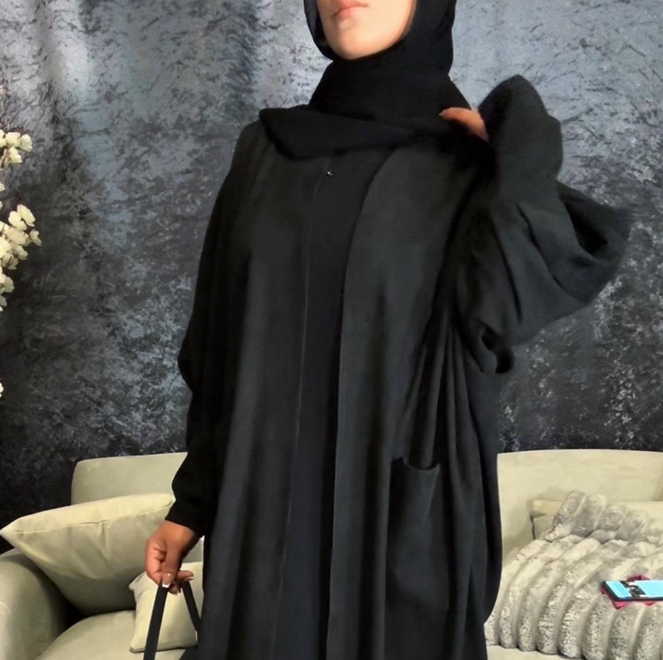 Nadia abaya coat